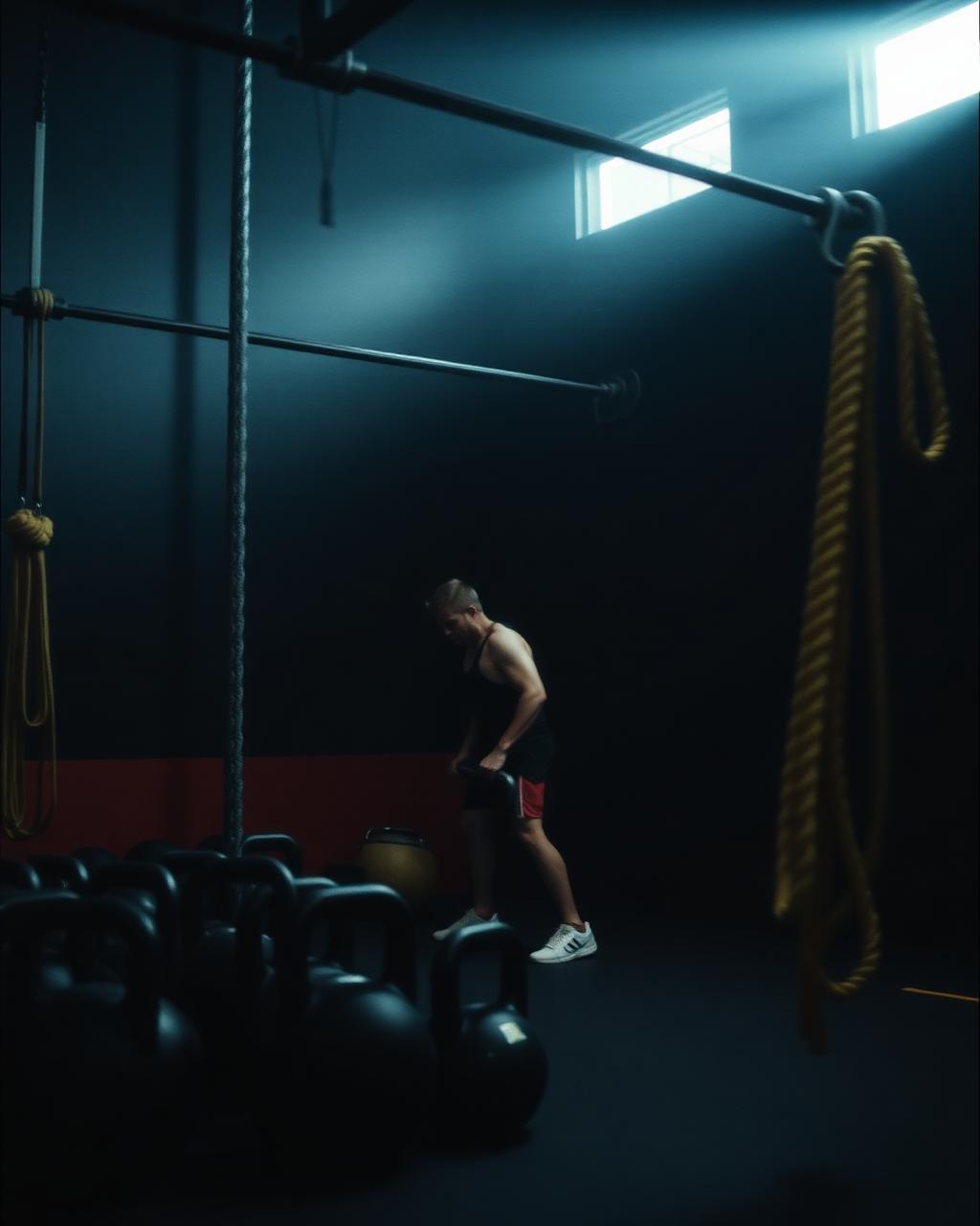 Área de Cross Training da academia