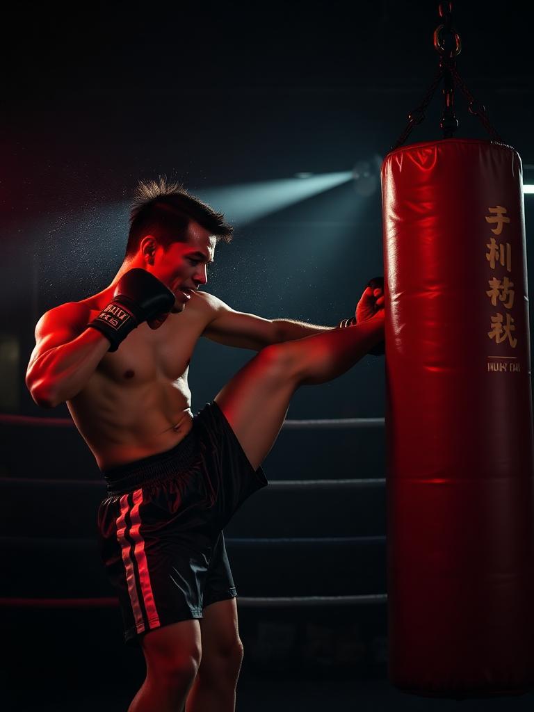 Treino de Muay Thai no HONRA CT